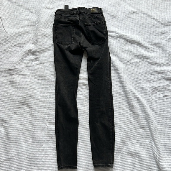 Zara Skinny jeans in faded black, size 4/26 - Picture 7 of 9